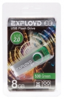 EXPLOYD 530 8GB Technische Daten, EXPLOYD 530 8GB Daten, EXPLOYD 530 8GB Funktionen, EXPLOYD 530 8GB Bewertung, EXPLOYD 530 8GB kaufen, EXPLOYD 530 8GB Preis, EXPLOYD 530 8GB USB Flash-Laufwerk