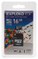 EXPLOYD microSDHC Class 6 16GB + SD adapter Technische Daten, EXPLOYD microSDHC Class 6 16GB + SD adapter Daten, EXPLOYD microSDHC Class 6 16GB + SD adapter Funktionen, EXPLOYD microSDHC Class 6 16GB + SD adapter Bewertung, EXPLOYD microSDHC Class 6 16GB + SD adapter kaufen, EXPLOYD microSDHC Class 6 16GB + SD adapter Preis, EXPLOYD microSDHC Class 6 16GB + SD adapter Speicherkarten