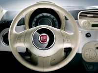 Fiat 500 Hatchback (2 generation) 1.4 AMT (100hp) Lounge foto, Fiat 500 Hatchback (2 generation) 1.4 AMT (100hp) Lounge fotos, Fiat 500 Hatchback (2 generation) 1.4 AMT (100hp) Lounge Bilder, Fiat 500 Hatchback (2 generation) 1.4 AMT (100hp) Lounge Bild