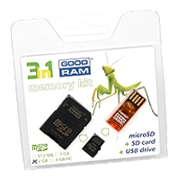 Goodram USDR1GB Technische Daten, Goodram USDR1GB Daten, Goodram USDR1GB Funktionen, Goodram USDR1GB Bewertung, Goodram USDR1GB kaufen, Goodram USDR1GB Preis, Goodram USDR1GB Speicherkarten