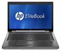 HP EliteBook 8760w (XY697AV) (Core i7 2630QM 2000 Mhz/17.3
