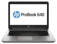 HP ProBook 640 G1 (H5G64EA) (Core i3 4000M 2400 Mhz/14.0"/1366x768/4.0Gb/500Gb/DVDRW/wifi/Bluetooth/Win 7 Pro 64) foto, HP ProBook 640 G1 (H5G64EA) (Core i3 4000M 2400 Mhz/14.0"/1366x768/4.0Gb/500Gb/DVDRW/wifi/Bluetooth/Win 7 Pro 64) fotos, HP ProBook 640 G1 (H5G64EA) (Core i3 4000M 2400 Mhz/14.0"/1366x768/4.0Gb/500Gb/DVDRW/wifi/Bluetooth/Win 7 Pro 64) Bilder, HP ProBook 640 G1 (H5G64EA) (Core i3 4000M 2400 Mhz/14.0"/1366x768/4.0Gb/500Gb/DVDRW/wifi/Bluetooth/Win 7 Pro 64) Bild