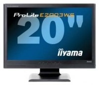 Iiyama ProLite E2003WS Technische Daten, Iiyama ProLite E2003WS Daten, Iiyama ProLite E2003WS Funktionen, Iiyama ProLite E2003WS Bewertung, Iiyama ProLite E2003WS kaufen, Iiyama ProLite E2003WS Preis, Iiyama ProLite E2003WS Monitore