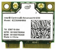 Intel 62230ANHMW Technische Daten, Intel 62230ANHMW Daten, Intel 62230ANHMW Funktionen, Intel 62230ANHMW Bewertung, Intel 62230ANHMW kaufen, Intel 62230ANHMW Preis, Intel 62230ANHMW Ausrüstung Wi-Fi und Bluetooth