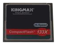 Kingmax CompactFlash 133X 8GB Technische Daten, Kingmax CompactFlash 133X 8GB Daten, Kingmax CompactFlash 133X 8GB Funktionen, Kingmax CompactFlash 133X 8GB Bewertung, Kingmax CompactFlash 133X 8GB kaufen, Kingmax CompactFlash 133X 8GB Preis, Kingmax CompactFlash 133X 8GB Speicherkarten