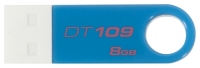 Kingston DataTraveler 109 8GB Technische Daten, Kingston DataTraveler 109 8GB Daten, Kingston DataTraveler 109 8GB Funktionen, Kingston DataTraveler 109 8GB Bewertung, Kingston DataTraveler 109 8GB kaufen, Kingston DataTraveler 109 8GB Preis, Kingston DataTraveler 109 8GB USB Flash-Laufwerk