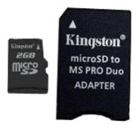 Kingston SDC/2GB-MSADPRR Technische Daten, Kingston SDC/2GB-MSADPRR Daten, Kingston SDC/2GB-MSADPRR Funktionen, Kingston SDC/2GB-MSADPRR Bewertung, Kingston SDC/2GB-MSADPRR kaufen, Kingston SDC/2GB-MSADPRR Preis, Kingston SDC/2GB-MSADPRR Speicherkarten