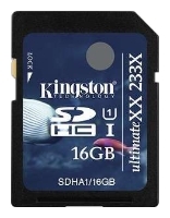 Kingston SDHA1/16GB Technische Daten, Kingston SDHA1/16GB Daten, Kingston SDHA1/16GB Funktionen, Kingston SDHA1/16GB Bewertung, Kingston SDHA1/16GB kaufen, Kingston SDHA1/16GB Preis, Kingston SDHA1/16GB Speicherkarten