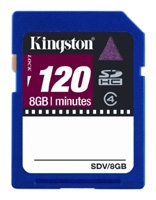 Kingston SDV/8GB Technische Daten, Kingston SDV/8GB Daten, Kingston SDV/8GB Funktionen, Kingston SDV/8GB Bewertung, Kingston SDV/8GB kaufen, Kingston SDV/8GB Preis, Kingston SDV/8GB Speicherkarten