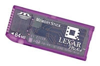 Lexar Memory Stick 64MB Technische Daten, Lexar Memory Stick 64MB Daten, Lexar Memory Stick 64MB Funktionen, Lexar Memory Stick 64MB Bewertung, Lexar Memory Stick 64MB kaufen, Lexar Memory Stick 64MB Preis, Lexar Memory Stick 64MB Speicherkarten