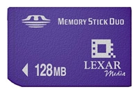 Lexar Memory Stick Duo 128MB Technische Daten, Lexar Memory Stick Duo 128MB Daten, Lexar Memory Stick Duo 128MB Funktionen, Lexar Memory Stick Duo 128MB Bewertung, Lexar Memory Stick Duo 128MB kaufen, Lexar Memory Stick Duo 128MB Preis, Lexar Memory Stick Duo 128MB Speicherkarten