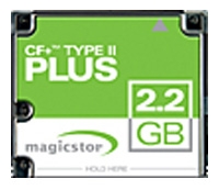 MagicStor 2.2GB PLUS CF-II Technische Daten, MagicStor 2.2GB PLUS CF-II Daten, MagicStor 2.2GB PLUS CF-II Funktionen, MagicStor 2.2GB PLUS CF-II Bewertung, MagicStor 2.2GB PLUS CF-II kaufen, MagicStor 2.2GB PLUS CF-II Preis, MagicStor 2.2GB PLUS CF-II Speicherkarten