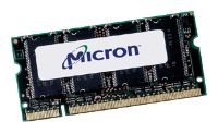 Micron DDR 333 SODIMM 256Mb Technische Daten, Micron DDR 333 SODIMM 256Mb Daten, Micron DDR 333 SODIMM 256Mb Funktionen, Micron DDR 333 SODIMM 256Mb Bewertung, Micron DDR 333 SODIMM 256Mb kaufen, Micron DDR 333 SODIMM 256Mb Preis, Micron DDR 333 SODIMM 256Mb Speichermodule