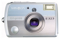 Minolta DiMAGE E323 Technische Daten, Minolta DiMAGE E323 Daten, Minolta DiMAGE E323 Funktionen, Minolta DiMAGE E323 Bewertung, Minolta DiMAGE E323 kaufen, Minolta DiMAGE E323 Preis, Minolta DiMAGE E323 Digitale Kameras