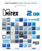 Mirex card Class 4 2GB Technische Daten, Mirex card Class 4 2GB Daten, Mirex card Class 4 2GB Funktionen, Mirex card Class 4 2GB Bewertung, Mirex card Class 4 2GB kaufen, Mirex card Class 4 2GB Preis, Mirex card Class 4 2GB Speicherkarten