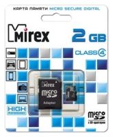 Mirex card Class 4 2GB + SD adapter Technische Daten, Mirex card Class 4 2GB + SD adapter Daten, Mirex card Class 4 2GB + SD adapter Funktionen, Mirex card Class 4 2GB + SD adapter Bewertung, Mirex card Class 4 2GB + SD adapter kaufen, Mirex card Class 4 2GB + SD adapter Preis, Mirex card Class 4 2GB + SD adapter Speicherkarten