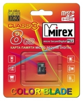 Mirex microSDHC Class 10 8GB Technische Daten, Mirex microSDHC Class 10 8GB Daten, Mirex microSDHC Class 10 8GB Funktionen, Mirex microSDHC Class 10 8GB Bewertung, Mirex microSDHC Class 10 8GB kaufen, Mirex microSDHC Class 10 8GB Preis, Mirex microSDHC Class 10 8GB Speicherkarten