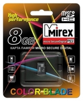 Mirex microSDHC Class 4 8GB Technische Daten, Mirex microSDHC Class 4 8GB Daten, Mirex microSDHC Class 4 8GB Funktionen, Mirex microSDHC Class 4 8GB Bewertung, Mirex microSDHC Class 4 8GB kaufen, Mirex microSDHC Class 4 8GB Preis, Mirex microSDHC Class 4 8GB Speicherkarten