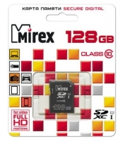 Mirex SDXC Class 10 UHS-I U1 128GB Technische Daten, Mirex SDXC Class 10 UHS-I U1 128GB Daten, Mirex SDXC Class 10 UHS-I U1 128GB Funktionen, Mirex SDXC Class 10 UHS-I U1 128GB Bewertung, Mirex SDXC Class 10 UHS-I U1 128GB kaufen, Mirex SDXC Class 10 UHS-I U1 128GB Preis, Mirex SDXC Class 10 UHS-I U1 128GB Speicherkarten