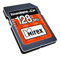 Mirex SecureDigital 128Mb 150x Technische Daten, Mirex SecureDigital 128Mb 150x Daten, Mirex SecureDigital 128Mb 150x Funktionen, Mirex SecureDigital 128Mb 150x Bewertung, Mirex SecureDigital 128Mb 150x kaufen, Mirex SecureDigital 128Mb 150x Preis, Mirex SecureDigital 128Mb 150x Speicherkarten