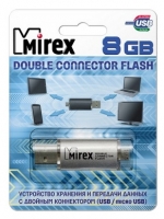 Mirex SMART 8GB Technische Daten, Mirex SMART 8GB Daten, Mirex SMART 8GB Funktionen, Mirex SMART 8GB Bewertung, Mirex SMART 8GB kaufen, Mirex SMART 8GB Preis, Mirex SMART 8GB USB Flash-Laufwerk