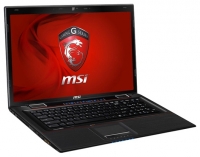 MSI GE70 0NC (Core i5 3210M 2500 Mhz/17.3