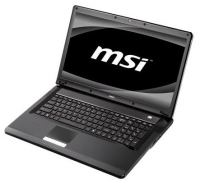 MSI CX705MX (Core 2 Duo T6600 2200 Mhz/17.3