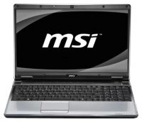 MSI GE603 (Core i3 380M 2530 Mhz/16