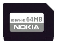 Nokia MU-1 64Mb Technische Daten, Nokia MU-1 64Mb Daten, Nokia MU-1 64Mb Funktionen, Nokia MU-1 64Mb Bewertung, Nokia MU-1 64Mb kaufen, Nokia MU-1 64Mb Preis, Nokia MU-1 64Mb Speicherkarten