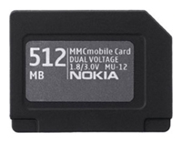 Nokia MU-12 512 MB Technische Daten, Nokia MU-12 512 MB Daten, Nokia MU-12 512 MB Funktionen, Nokia MU-12 512 MB Bewertung, Nokia MU-12 512 MB kaufen, Nokia MU-12 512 MB Preis, Nokia MU-12 512 MB Speicherkarten
