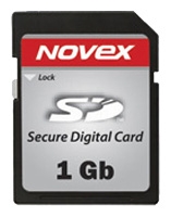 Novex Secure Digital 1GB Technische Daten, Novex Secure Digital 1GB Daten, Novex Secure Digital 1GB Funktionen, Novex Secure Digital 1GB Bewertung, Novex Secure Digital 1GB kaufen, Novex Secure Digital 1GB Preis, Novex Secure Digital 1GB Speicherkarten