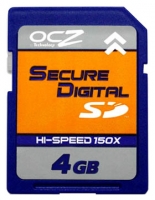 OCZ OCZSD150-4GB Technische Daten, OCZ OCZSD150-4GB Daten, OCZ OCZSD150-4GB Funktionen, OCZ OCZSD150-4GB Bewertung, OCZ OCZSD150-4GB kaufen, OCZ OCZSD150-4GB Preis, OCZ OCZSD150-4GB Speicherkarten