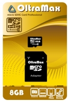 OltraMax microSDHC 8GB Class 10 + SD-Adapter Technische Daten, OltraMax microSDHC 8GB Class 10 + SD-Adapter Daten, OltraMax microSDHC 8GB Class 10 + SD-Adapter Funktionen, OltraMax microSDHC 8GB Class 10 + SD-Adapter Bewertung, OltraMax microSDHC 8GB Class 10 + SD-Adapter kaufen, OltraMax microSDHC 8GB Class 10 + SD-Adapter Preis, OltraMax microSDHC 8GB Class 10 + SD-Adapter Speicherkarten