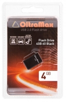 OltraMax 60 4GB Technische Daten, OltraMax 60 4GB Daten, OltraMax 60 4GB Funktionen, OltraMax 60 4GB Bewertung, OltraMax 60 4GB kaufen, OltraMax 60 4GB Preis, OltraMax 60 4GB USB Flash-Laufwerk