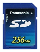 Panasonic RP-SDH256B Technische Daten, Panasonic RP-SDH256B Daten, Panasonic RP-SDH256B Funktionen, Panasonic RP-SDH256B Bewertung, Panasonic RP-SDH256B kaufen, Panasonic RP-SDH256B Preis, Panasonic RP-SDH256B Speicherkarten