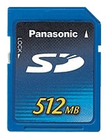 Panasonic RP-SDH512B Technische Daten, Panasonic RP-SDH512B Daten, Panasonic RP-SDH512B Funktionen, Panasonic RP-SDH512B Bewertung, Panasonic RP-SDH512B kaufen, Panasonic RP-SDH512B Preis, Panasonic RP-SDH512B Speicherkarten