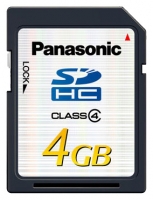 Panasonic RP-SDM04G Technische Daten, Panasonic RP-SDM04G Daten, Panasonic RP-SDM04G Funktionen, Panasonic RP-SDM04G Bewertung, Panasonic RP-SDM04G kaufen, Panasonic RP-SDM04G Preis, Panasonic RP-SDM04G Speicherkarten