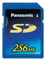 Panasonic RP-SDR256 Technische Daten, Panasonic RP-SDR256 Daten, Panasonic RP-SDR256 Funktionen, Panasonic RP-SDR256 Bewertung, Panasonic RP-SDR256 kaufen, Panasonic RP-SDR256 Preis, Panasonic RP-SDR256 Speicherkarten