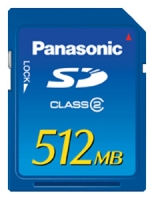 Panasonic RP-SDR512 Technische Daten, Panasonic RP-SDR512 Daten, Panasonic RP-SDR512 Funktionen, Panasonic RP-SDR512 Bewertung, Panasonic RP-SDR512 kaufen, Panasonic RP-SDR512 Preis, Panasonic RP-SDR512 Speicherkarten
