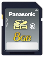 Panasonic RP-SDRB08G Technische Daten, Panasonic RP-SDRB08G Daten, Panasonic RP-SDRB08G Funktionen, Panasonic RP-SDRB08G Bewertung, Panasonic RP-SDRB08G kaufen, Panasonic RP-SDRB08G Preis, Panasonic RP-SDRB08G Speicherkarten
