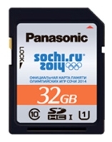 Panasonic RP-SDRC32G Technische Daten, Panasonic RP-SDRC32G Daten, Panasonic RP-SDRC32G Funktionen, Panasonic RP-SDRC32G Bewertung, Panasonic RP-SDRC32G kaufen, Panasonic RP-SDRC32G Preis, Panasonic RP-SDRC32G Speicherkarten