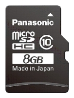 Panasonic RP-SM08GE Technische Daten, Panasonic RP-SM08GE Daten, Panasonic RP-SM08GE Funktionen, Panasonic RP-SM08GE Bewertung, Panasonic RP-SM08GE kaufen, Panasonic RP-SM08GE Preis, Panasonic RP-SM08GE Speicherkarten