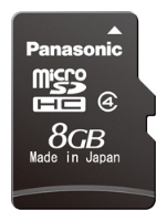 Panasonic RP-SM08GF Technische Daten, Panasonic RP-SM08GF Daten, Panasonic RP-SM08GF Funktionen, Panasonic RP-SM08GF Bewertung, Panasonic RP-SM08GF kaufen, Panasonic RP-SM08GF Preis, Panasonic RP-SM08GF Speicherkarten