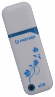 PARTNER Lady 4GB Technische Daten, PARTNER Lady 4GB Daten, PARTNER Lady 4GB Funktionen, PARTNER Lady 4GB Bewertung, PARTNER Lady 4GB kaufen, PARTNER Lady 4GB Preis, PARTNER Lady 4GB USB Flash-Laufwerk