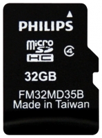 Philips MicroSDHC Class 4 32GB Technische Daten, Philips MicroSDHC Class 4 32GB Daten, Philips MicroSDHC Class 4 32GB Funktionen, Philips MicroSDHC Class 4 32GB Bewertung, Philips MicroSDHC Class 4 32GB kaufen, Philips MicroSDHC Class 4 32GB Preis, Philips MicroSDHC Class 4 32GB Speicherkarten