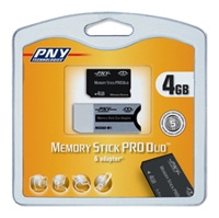 PNY Memory Stick Pro Duo 4GB Technische Daten, PNY Memory Stick Pro Duo 4GB Daten, PNY Memory Stick Pro Duo 4GB Funktionen, PNY Memory Stick Pro Duo 4GB Bewertung, PNY Memory Stick Pro Duo 4GB kaufen, PNY Memory Stick Pro Duo 4GB Preis, PNY Memory Stick Pro Duo 4GB Speicherkarten