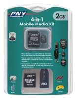 PNY Micro SD card 4-IN-1 MOBILE MEDIA 2GB KIT Technische Daten, PNY Micro SD card 4-IN-1 MOBILE MEDIA 2GB KIT Daten, PNY Micro SD card 4-IN-1 MOBILE MEDIA 2GB KIT Funktionen, PNY Micro SD card 4-IN-1 MOBILE MEDIA 2GB KIT Bewertung, PNY Micro SD card 4-IN-1 MOBILE MEDIA 2GB KIT kaufen, PNY Micro SD card 4-IN-1 MOBILE MEDIA 2GB KIT Preis, PNY Micro SD card 4-IN-1 MOBILE MEDIA 2GB KIT Speicherkarten