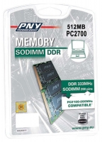 PNY Sodimm 512MB DDR 333MHz Technische Daten, PNY Sodimm 512MB DDR 333MHz Daten, PNY Sodimm 512MB DDR 333MHz Funktionen, PNY Sodimm 512MB DDR 333MHz Bewertung, PNY Sodimm 512MB DDR 333MHz kaufen, PNY Sodimm 512MB DDR 333MHz Preis, PNY Sodimm 512MB DDR 333MHz Speichermodule