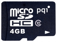 PQI microSDHC 4GB Class 10 + SD-Adapter Technische Daten, PQI microSDHC 4GB Class 10 + SD-Adapter Daten, PQI microSDHC 4GB Class 10 + SD-Adapter Funktionen, PQI microSDHC 4GB Class 10 + SD-Adapter Bewertung, PQI microSDHC 4GB Class 10 + SD-Adapter kaufen, PQI microSDHC 4GB Class 10 + SD-Adapter Preis, PQI microSDHC 4GB Class 10 + SD-Adapter Speicherkarten