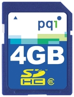 PQI SDHC 4GB Class 6 Technische Daten, PQI SDHC 4GB Class 6 Daten, PQI SDHC 4GB Class 6 Funktionen, PQI SDHC 4GB Class 6 Bewertung, PQI SDHC 4GB Class 6 kaufen, PQI SDHC 4GB Class 6 Preis, PQI SDHC 4GB Class 6 Speicherkarten